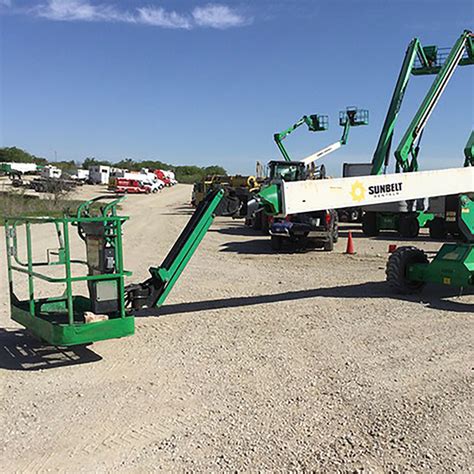 sunbelt equipment rental for sale